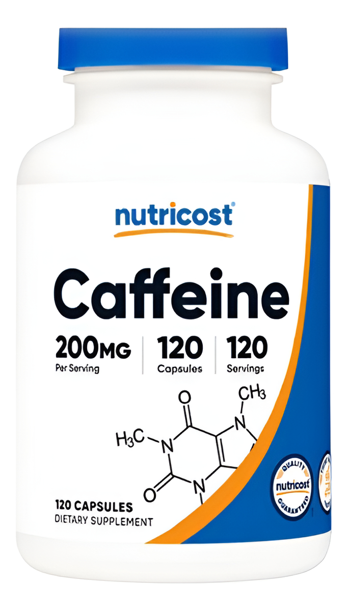 Nutricost Caffeine 200mg 120cap