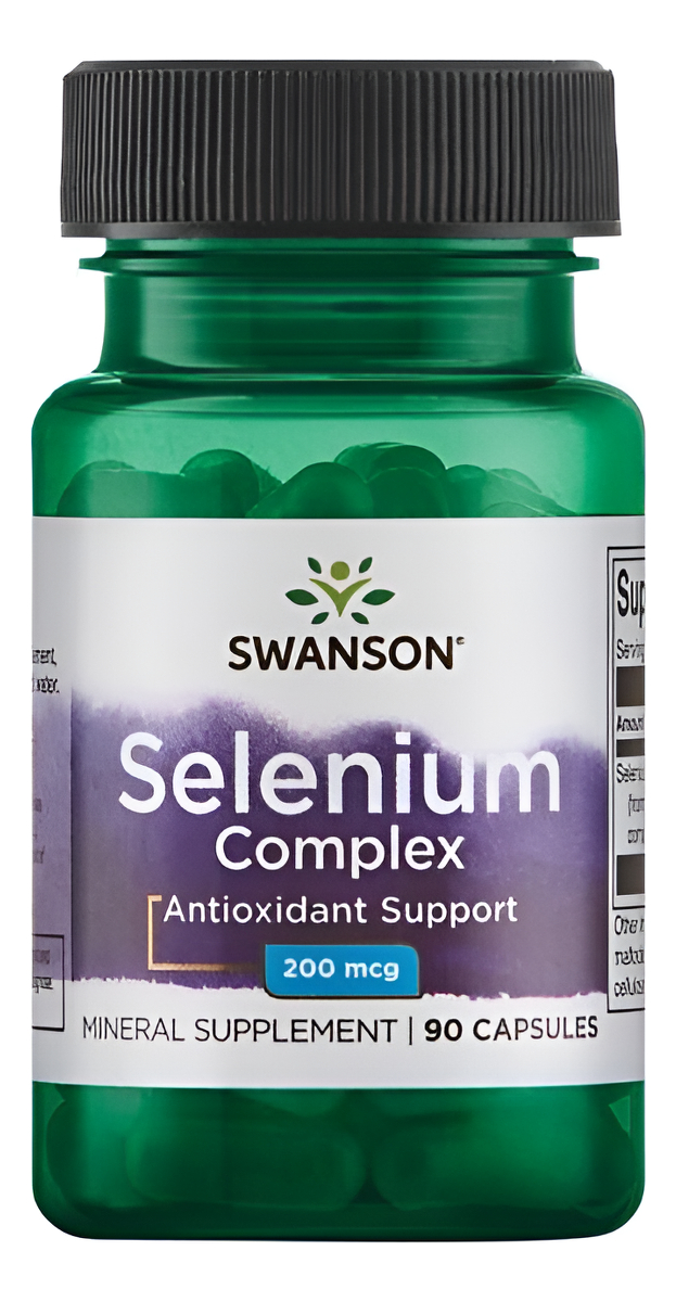 Complejo De Selenio 200 Mcg 90 Capsulas De Swanson