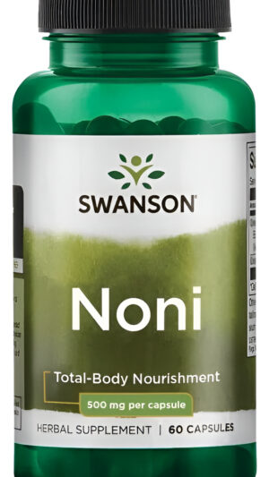Noni Morinda Citrifolia 500 Mg 60 Caps Tonico Revitalizador