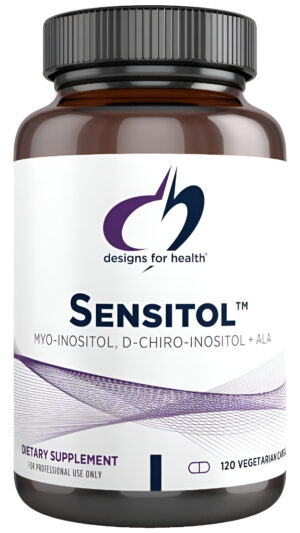Designs For Health Cápsulas De Inositol + Ala - Sensitol Mio-inositol (mi) + D-chiro Inositol (dci) 120 Cápsulas