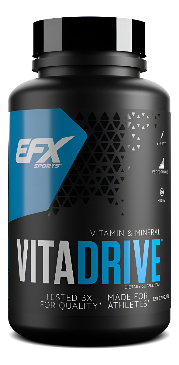 Efx Sports Vita Drive | Multivitamínico Formulado Para Atletas | Complejo De Vitaminas, Minerales, Micronutrientes