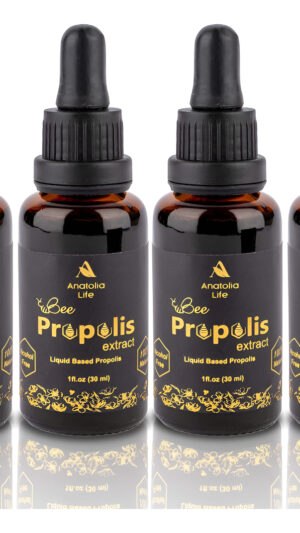 Extracto Natural De Propóleo De Abeja, 1.0 Fl Oz, Tintura Líquida Avanzada Refuerzo Del Sistema Inmunológico Y Defensa