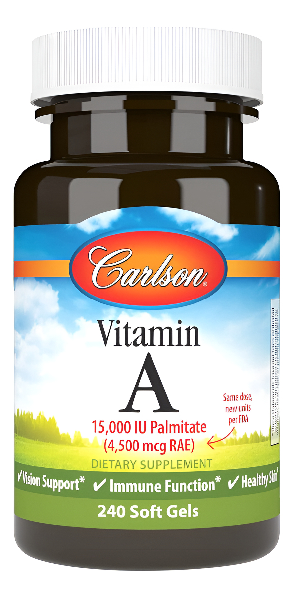 Carlson - Vitamina A, 15000 Iu Palmitato (4500 Mcg Rae), Vis