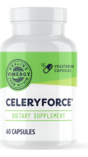 Vimergy Celeryforce ®, 60 Porciones, Apoyo Nervioso, Muscular Y Celular, Potente Mezcla De Magnesio, Inositol, L-glutam