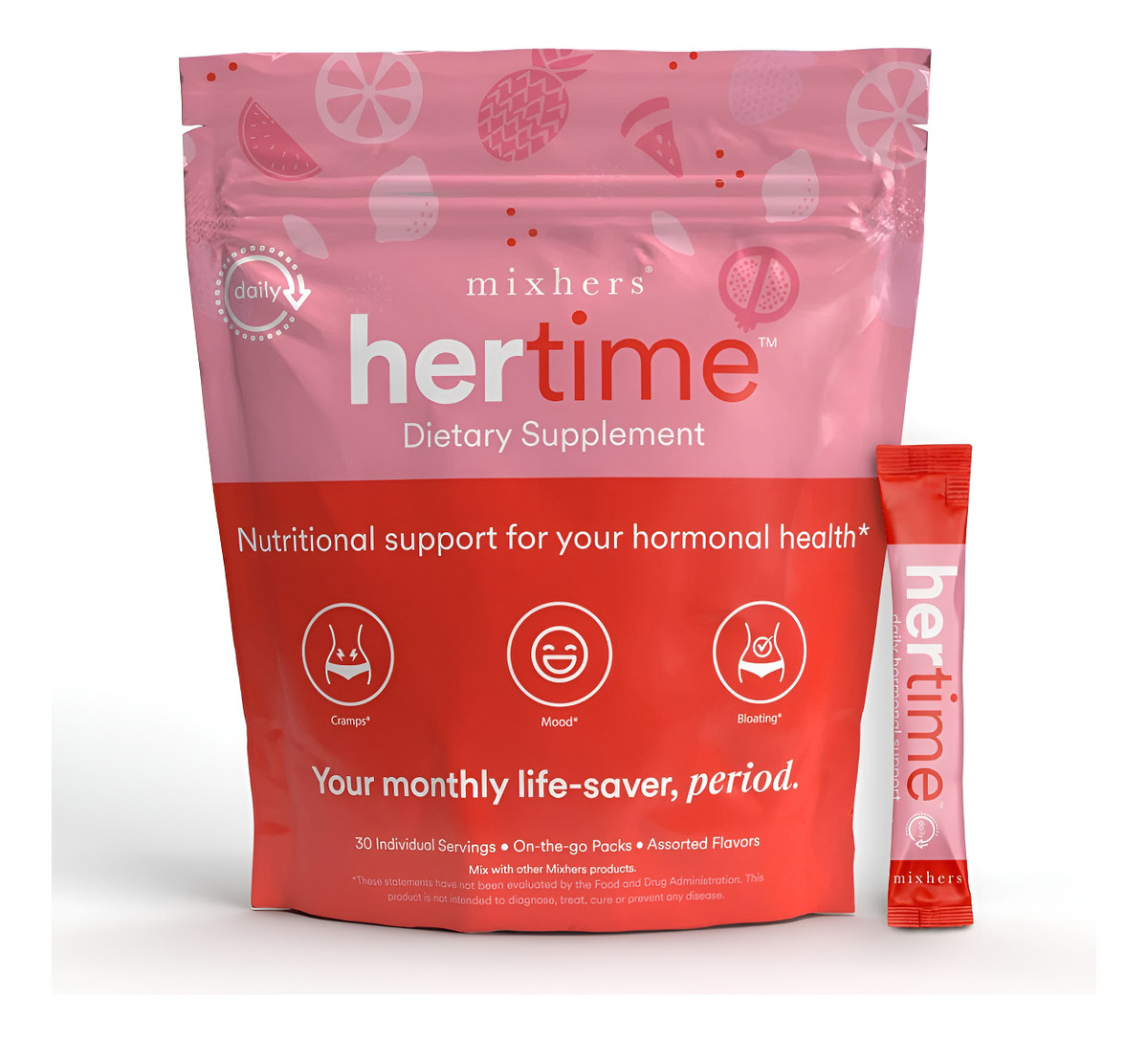 Hertime Pms - Equilibrio Hormonal Para Mujeres - Pms Y Alivio Menstrual - Con Minerales, Raíces De Peonía, Ginseng Sibe