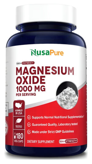 Magnesium Oxido 1000mg Nusapure