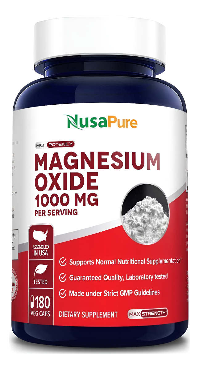 Magnesium Oxido 1000mg Nusapure