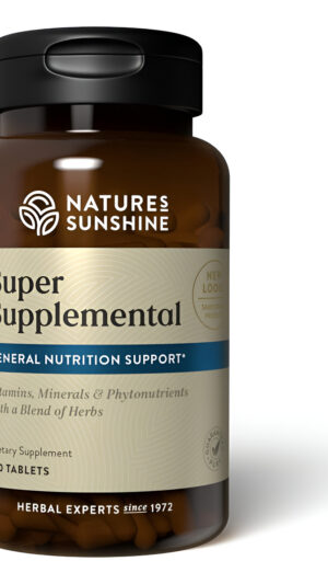 Nature's Sunshine Súper Suplementario, 120 Tabletas | Multivitamínico Para Hombres Y Mujeres Proporciona Vitaminas, Min