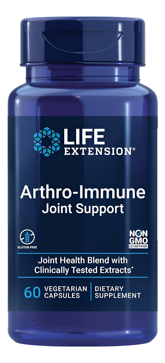 Life Extension Arthro-immune Joint Support - Joint Health Supplement With Curcumin & Chiretta Extracts - For Joint Comf