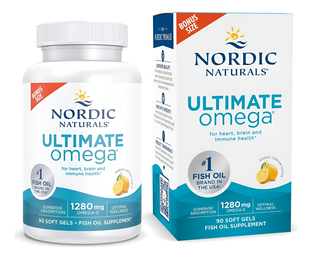 Omega 3 1280mg 90 Geles Nordic