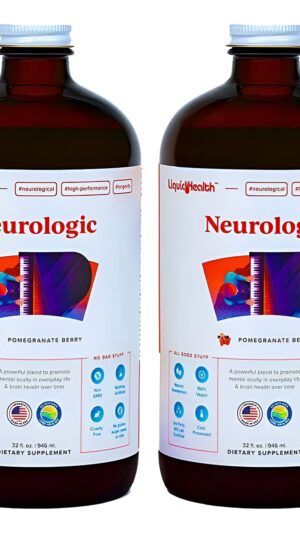 Liquidhealth Brain Booster Vitaminas Líquidas Neurológicas Concentración De Concentración De Concentración De Memoria P
