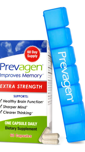 Prevagen Mejora La Memoria: Fuerza Extra De 20 Mg, 60 Cápsulas, Con Apoequorina Y Vitamina D Y Prevagen 7 Días Píldora