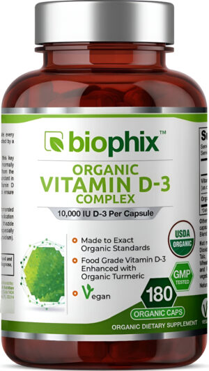 Vitamina D3 10000iu Biophix