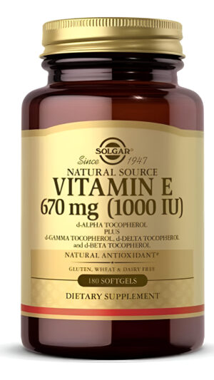 Vitamina E 670 Mg 180cap Solgar