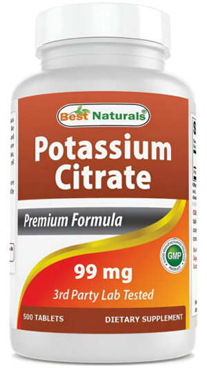Potasio 500 Tab Best Naturals