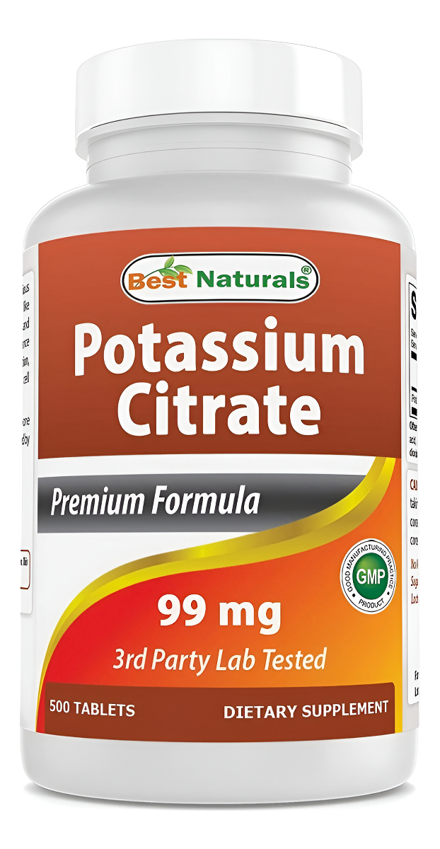 Potasio 500 Tab Best Naturals