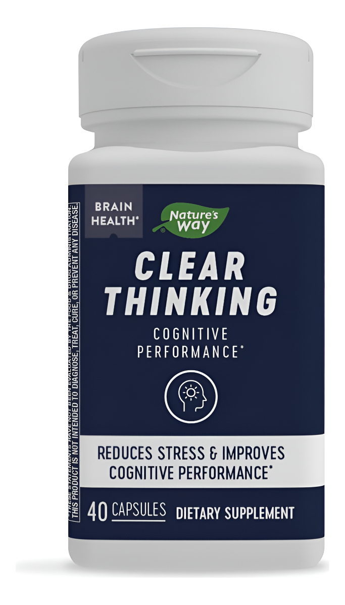 Nature's Way Rendimiento Cognitivo De Pensamiento Claro*, Ashwagandha, Reduce El Estrés Y Apoya El Rendimiento Cognitiv