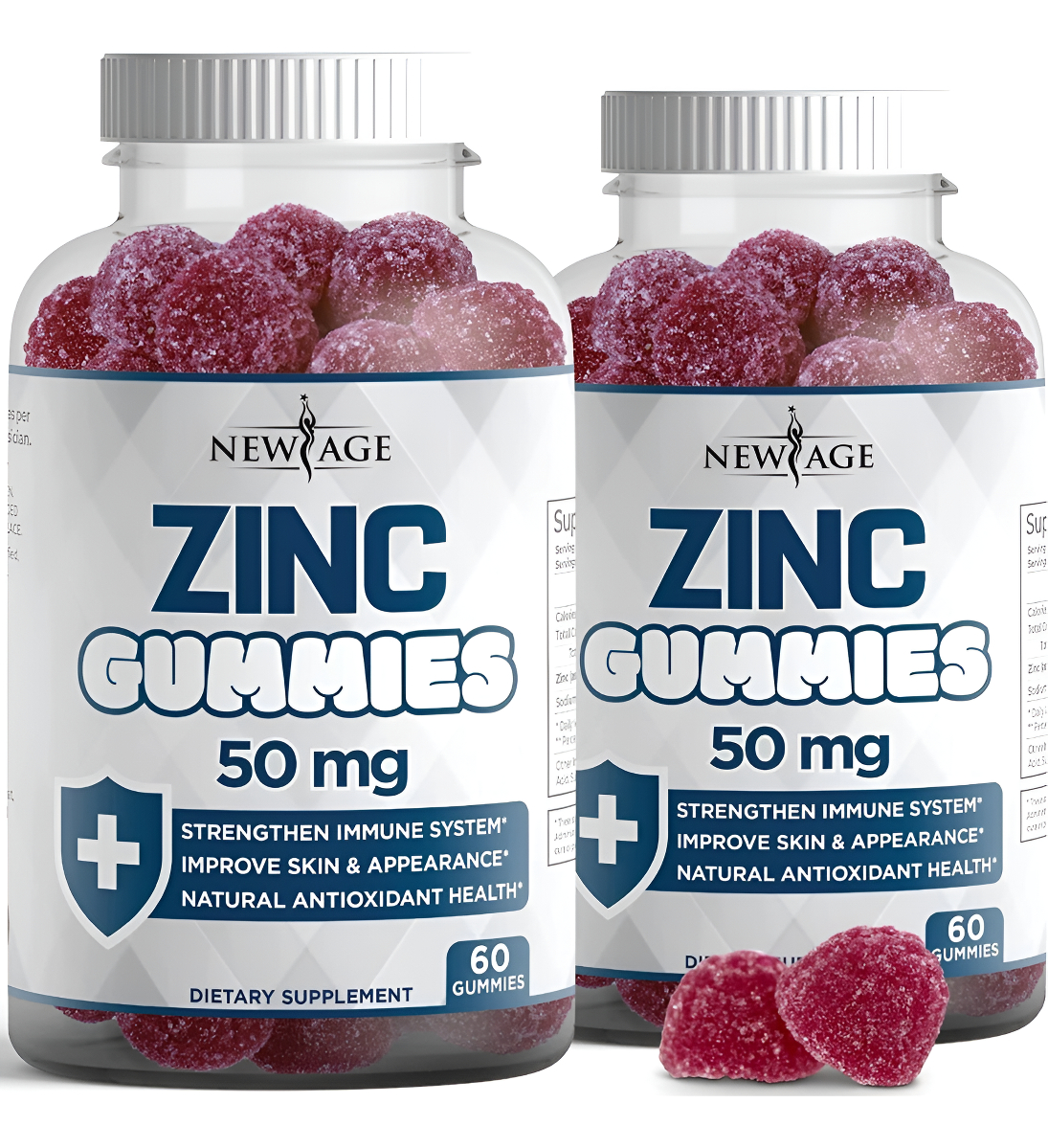 Zinc 60 Gomitas New Age