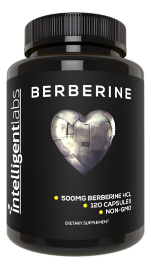 Intelligent Labs Berberina Hcl Plus, 500 Mg Cada Uno, 120 Cápsulas
