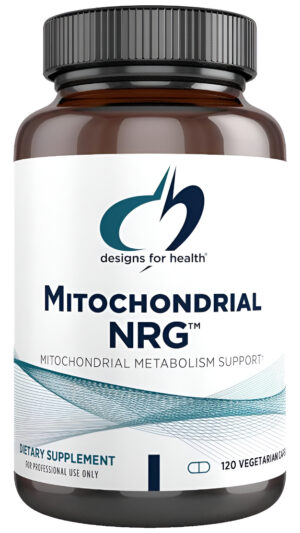 Designs For Health Mitocondrial Nrg, Suplemento Energético De Mitocondrias Con Ácido Alfa Lipoico, 120 Cápsulas