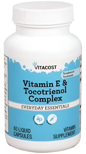 Complejo De Vitamina E Y Tocotrienol - 60 Cápsulas Líquidas