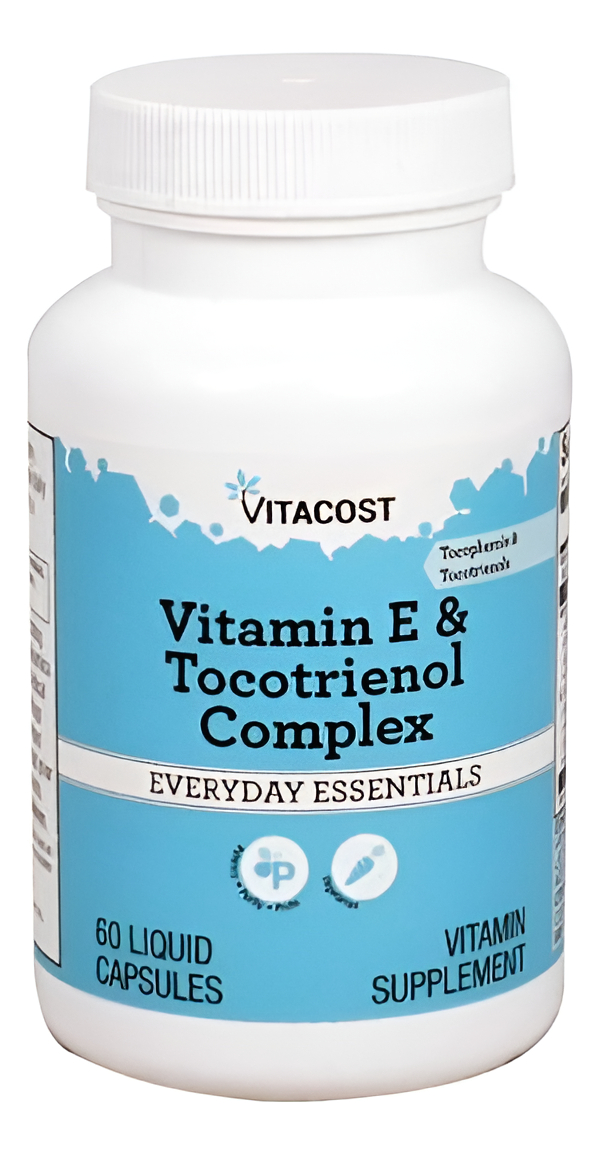 Complejo De Vitamina E Y Tocotrienol - 60 Cápsulas Líquidas