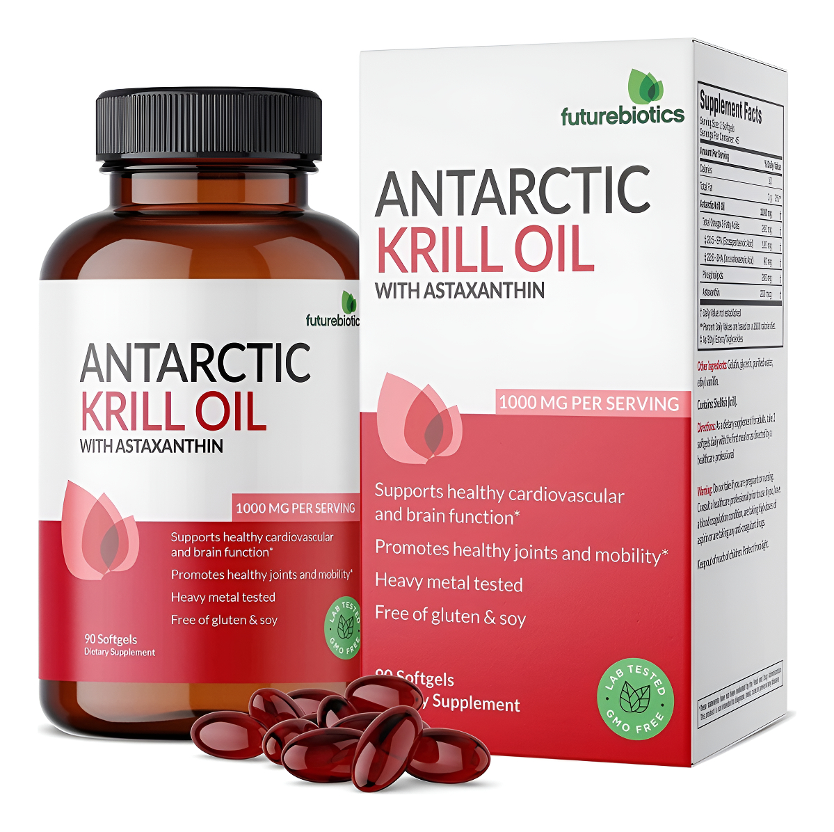 Aceite Krill 1000mg Futurebioti