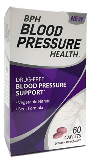 Bph Para La Salud De La Presión Arterial, Totalmente Natural, 60 Tabletas Recubiertas (paquete De 4)