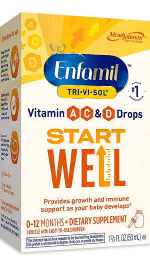 Vitaminas En Gotas Para Bebé Tri-vi-sol 1.67 Oz
