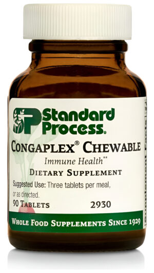Standard Process Congaplex (masticable) - Suplemento De Arn Integral De Alimentos, Antioxidante, Apoyo Inmunológico Con