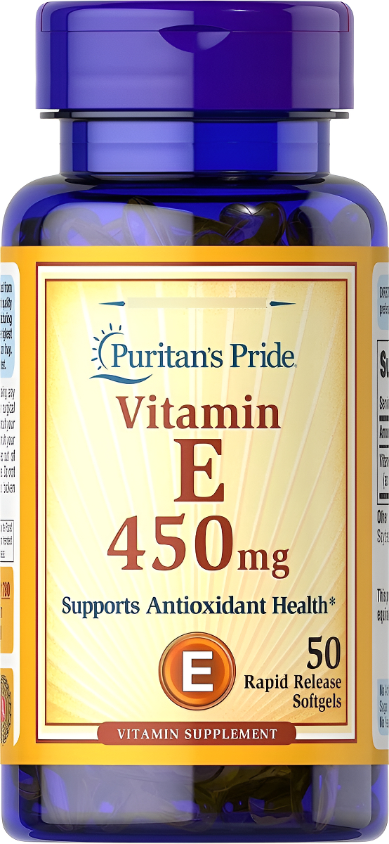 Puritan's Pride Vitamina E-1000 Ui 50 Cápsulas Blandas