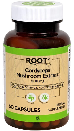 Extracto De Hongo Cordyceps 500 Mg 60 Caps Envio Gratis