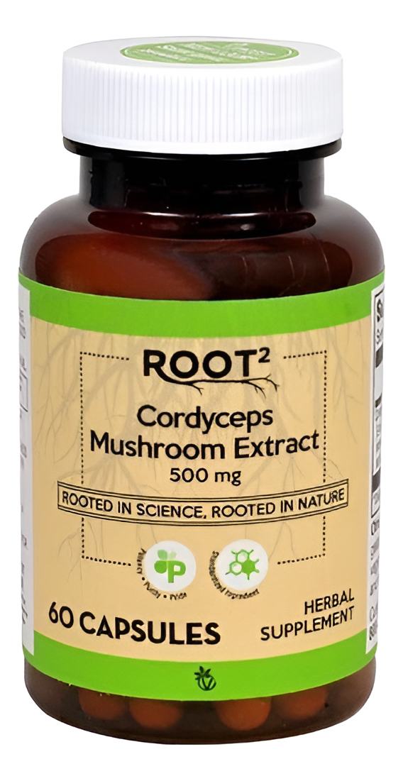 Extracto De Hongo Cordyceps 500 Mg 60 Caps Envio Gratis