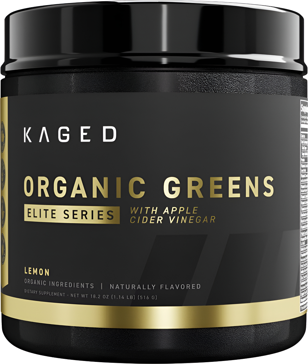 Kaged Organic Greens Elite | Superalimento Y Verduras En Polvo Con Vinagre De Sidra De Manzana, Adaptógeno, Prebióticos