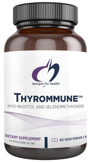 Design For Health Thyrommune Suplemento De Apoyo Tiroideo Con Selenio (selenometionina) + Mio-inositol