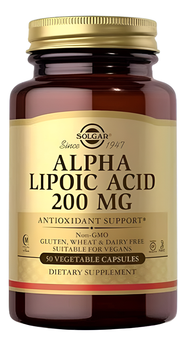 Solgar Ácido Alfa Lipoico 50cap