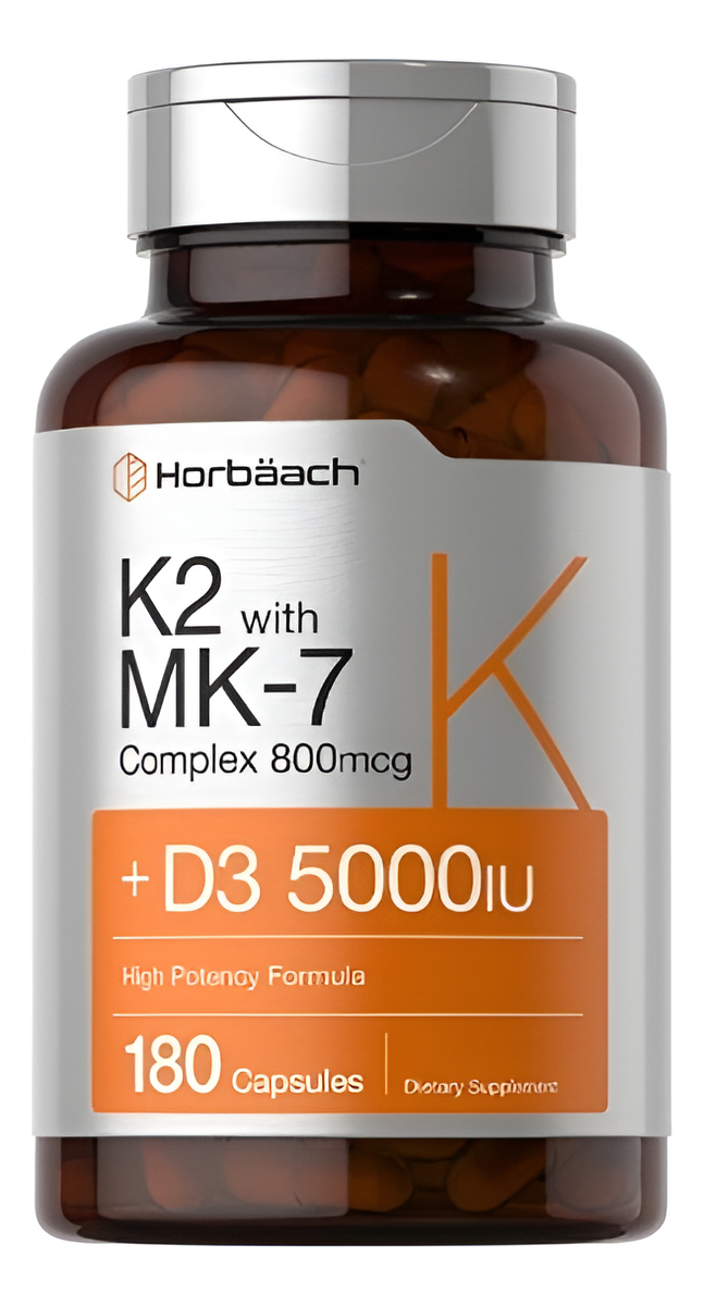 Vitamina K2 Con D3 | 180 Uds