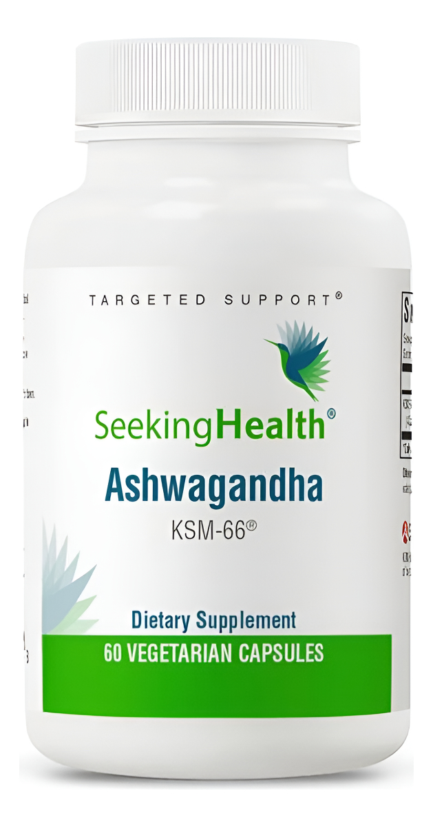 Seeking Health Extracto De Ashwagandha, Potente Ashwagandha Natural De 467 Mg Con 5% De Withanolide, Apoya El Estado De