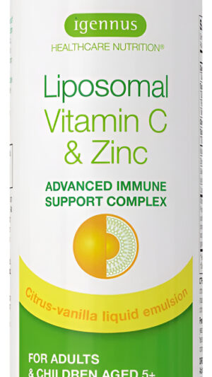 Vitamina C Liposomal C 1000 Mg Y Zinc Bisglicinate Por Igenn