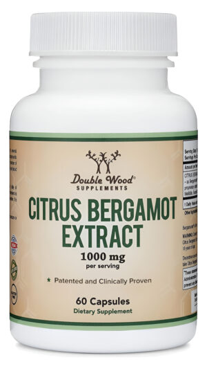 Suplemento De Bergamota Cítrica  Extracto De Bergamota Patentado Y Clínicamente Probado  1000 Mg Porciones (estandari