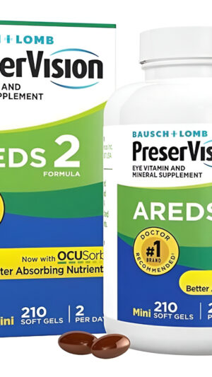 Preser Vision Areds 2 Formula, 210 Geles Blandos