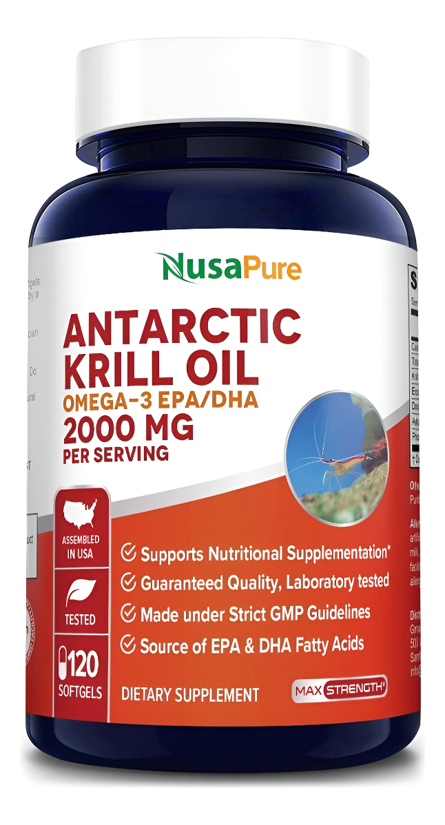 Aceite Krill Nusapure 120 Cap