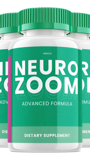 (5 Unidades) Suplemento De Refuerzo Cerebral Neuro Zoom, Fórmula Avanzada De Soporte De Memoria Neuro Zoom, Pastillas N