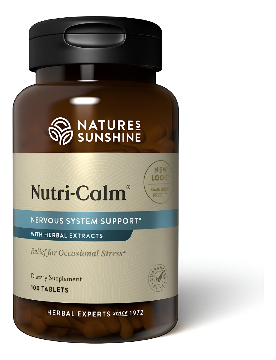 Tabletas Nature's Sunshine Nutri-calm, Contiene 100 tabletas