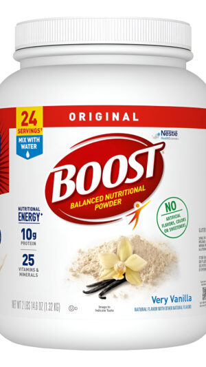 Boost Mezcla De Bebida En Polvo Nutricional Original Equilibrada Con 0.35 oz De Proteína Y 25 Vitaminas Y Minerales, Mu