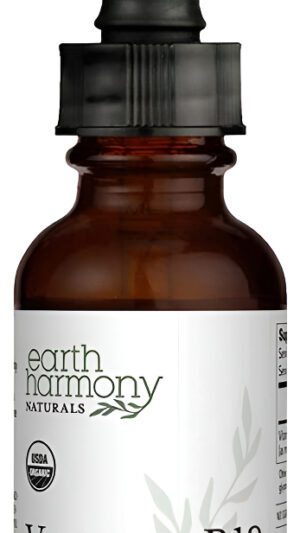 Earth Harmony Naturals Suplemento Sublingual Vegano De Vitamina B12 2000 Mcg