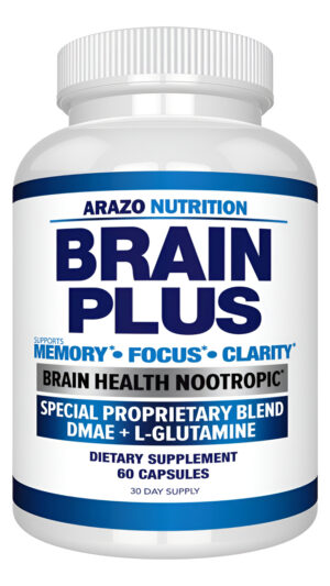Suplemento Prémium Para La Función Cerebral  Memoria, Enfoque, Claridad  Refuerzo Nootrópico Con Dmae, Bacopa Monnier
