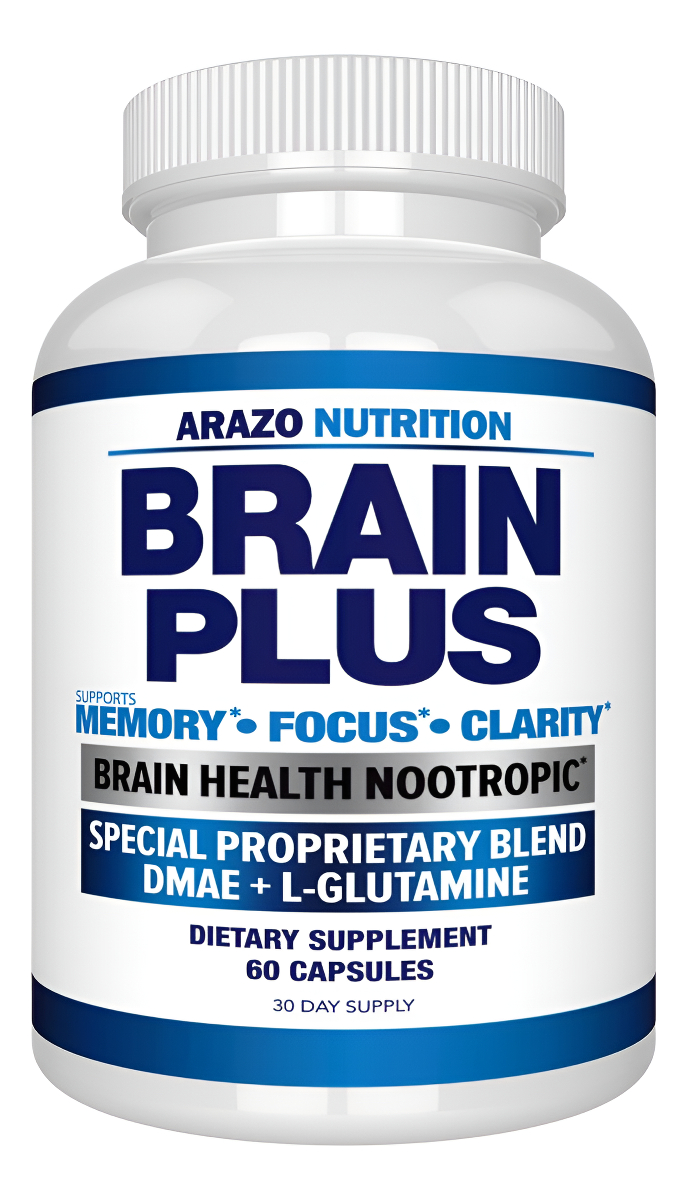 Suplemento Prémium Para La Función Cerebral Memoria, Enfoque, Claridad Refuerzo Nootrópico Con Dmae, Bacopa Monnier