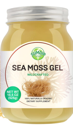 Gel De Musgo Marino, Gel Orgánico Sin Sabor Irlandés De Masa Marina Para Apoyo Inmunológico Y Digestivo, Suplementos An