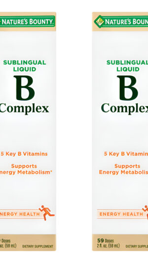 Nature's Bounty Vitamina B Complejo Líquido Sublingual, 2 Fl